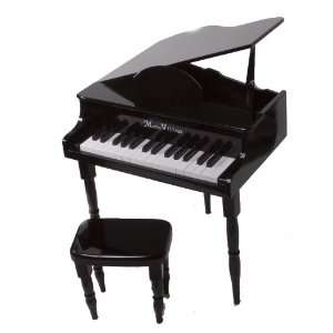  Black Baby Grand Piano 30 Keys Musical Instruments