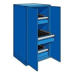   Drawer Tool Storage Cabinet For Hsk 63   30Wx27Dx60H Avalanche Blue