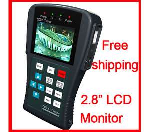 TFT LCD Monitor CCTV Camera Video PTZ Test Tester  