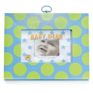  Baby Dear Blue Wood Photo Frame Patio, Lawn & Garden