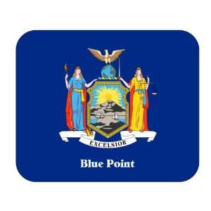  US State Flag   Blue Point, New York (NY) Mouse Pad 