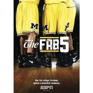  Michigan Wolverines The Fab Five DVD by ESPN Film Sports 