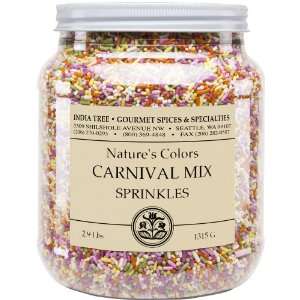 India Tree NatureS Colors Sprinkles, Carnival Mix, 2.9 Pound  