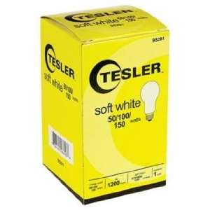  Tesler 50 100 150 Soft White Light Bulb