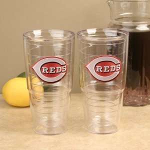   Reds Set of TWO 24 oz. Big T Tervis Tumblers