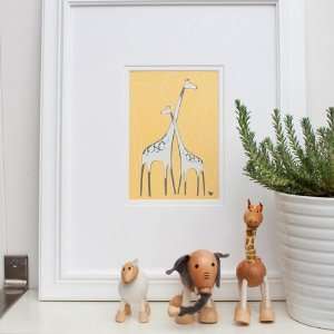  The Modern Baby Company Little Giraffe Print