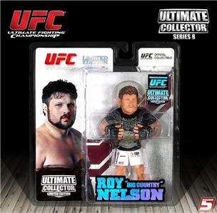 ROY BIG COUNTRY NELSON ROUND 5 SERIES 8 UFC LIMITED EDITION FIGURE 