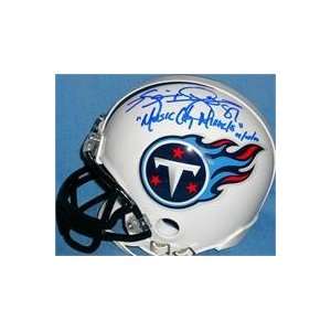   autographed Football Mini Helmet (Tennessee Titans)