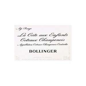  Bollinger Coteaux Champenois La Cote Aux Enfants 2002 