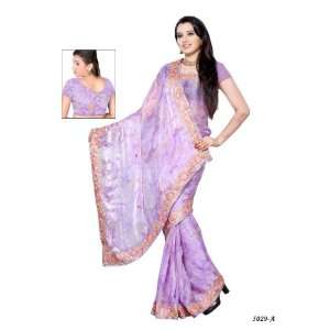 Bollywood Style Designer Tissue Saree
