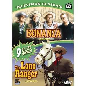    Mill Creek Bonanza The Lone Ranger 9 Episodes DVD 