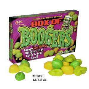 Gummy Box Of Boogers (Pack of 12) Grocery & Gourmet Food
