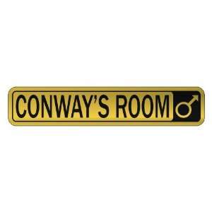   CONWAY S ROOM  STREET SIGN NAME