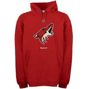  Reebok Phoenix Coyotes Garnet Primary Logo Hoody 