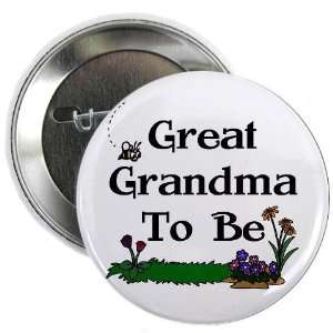   Button Grandma to be 2.25 Button by  Arts, Crafts & Sewing