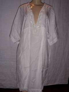 White Faylana dress by Malene Birger Size Large NEW  