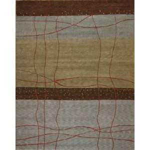 ORG Tibetan Weave 405 (80 Knot) Sage 56 x 86 Area Rug  