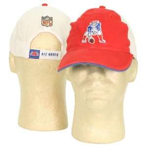  New England Patriots Mesh Back Old School Logo Slouch 