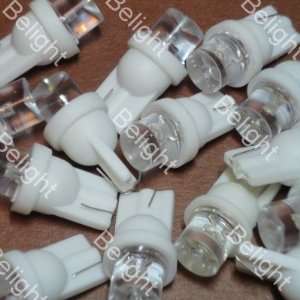  10 X T10 White LED 194 W5W Wedge Inverted Side Bulb Light 