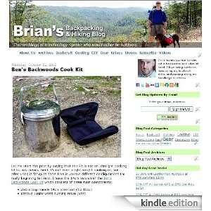  Brians Backpacking Blog Kindle Store Brian Green
