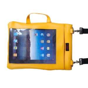   Golden Yellow Ipad and Tablet Carrier All in One Design Electronics
