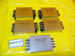 TDK Noise Filter Lot ZRGT2210 M 250VAC working  