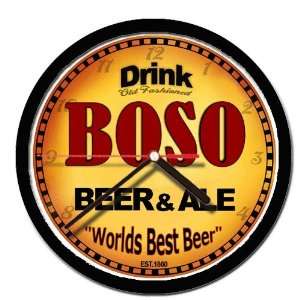  BOSO beer and ale cerveza wall clock 