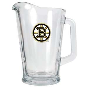  Boston Bruins NHL 60oz Glass Pitcher   Primary Logo 