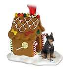 DOBERMAN PINSCHER Black Dog Ginger Bread Gingerbread House Christmas 