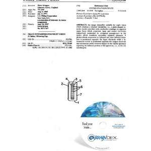   NEW Patent CD for IMAGE INTENSIFIERS FOR NIGHT VISION 