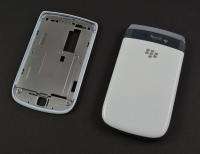 New White Blackberry Torch 9800 full housing back cover keypad 