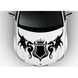  Hood Auto Car Vinyl Decal Stickers Abstract Dragon S2002 