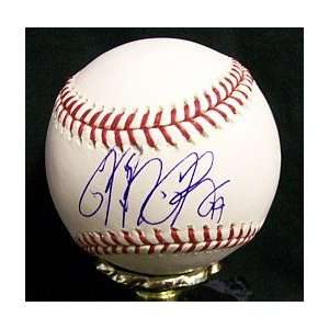  Michael Bourn Autographed Baseball   Autographed Baseballs 