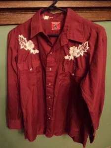 Vintage mens western shirt lot 16 H bar C Rockmount Chute rockabilly 