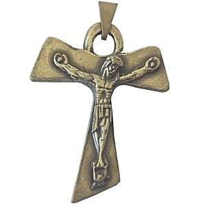  Tau crucifix   Bronze tone (4cm or 1.57) Rosary/Pendant 