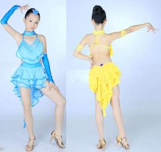   Cha cha Skating Samba Ramba Jive tango Dance dress 076783016996  