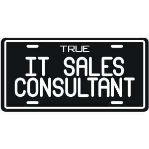  New  True It Sales Consultant  License Plate Occupations 