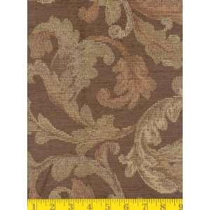  54 Wide Chenille Tapestry Foliage Fabric By The Yard 