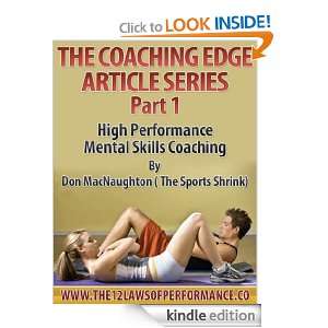 The Coaching Edge Don MacNaughton  Kindle Store