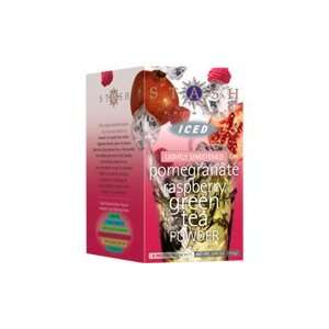   Iced Tea Pomegranate Raspberry C Contains Caffeine   8 bags,(Stash Tea