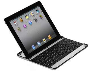 Aluminum iPad 2 Case with Wireless Bluetooth Keyboard  