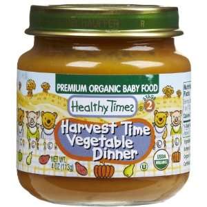 Premium Organic Baby Food, Harvest Time Vegetable Dinner, Stage 2, 4 o 
