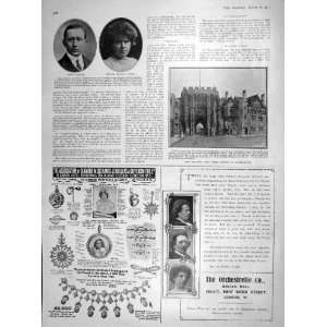  1905 SIGNOR MARCONI OBRIEN POLICE SOUTHAMPTON CARRON 