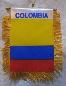 COLOMBIA Bogota Columbia Colombian Flag Banner  
