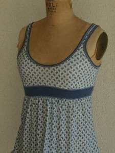 HOLLISTER BOHO CHIC COTTON BLEND BABYDOLL TOP SMALL  