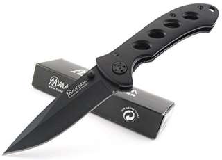 Boker Magnum Shadow Lightweight Black Aluminum Knife  