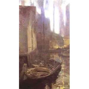   Alexeevich Korovin   24 x 42 inches   Hammerfest. The Nothern L