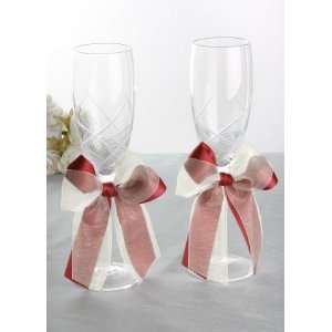  Blissful Bows Toasting Flutes Style DB62FL Arts, Crafts 
