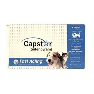  Novartis Capstar Flea Killer 2 25lbs., 6 Tablets Pet 