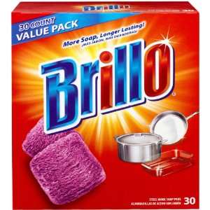  Brillo Steel Wool Pads 30 Ct Case Pack 12 Automotive